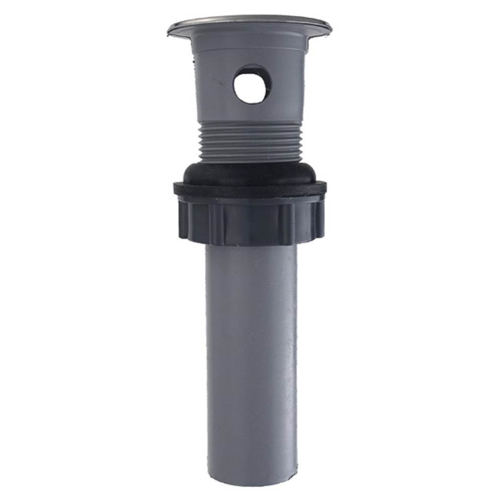 0143451-po Plug Drain 1-1/4x5 Abs W/ Ovrflw, Stopper & Chain 1/bg