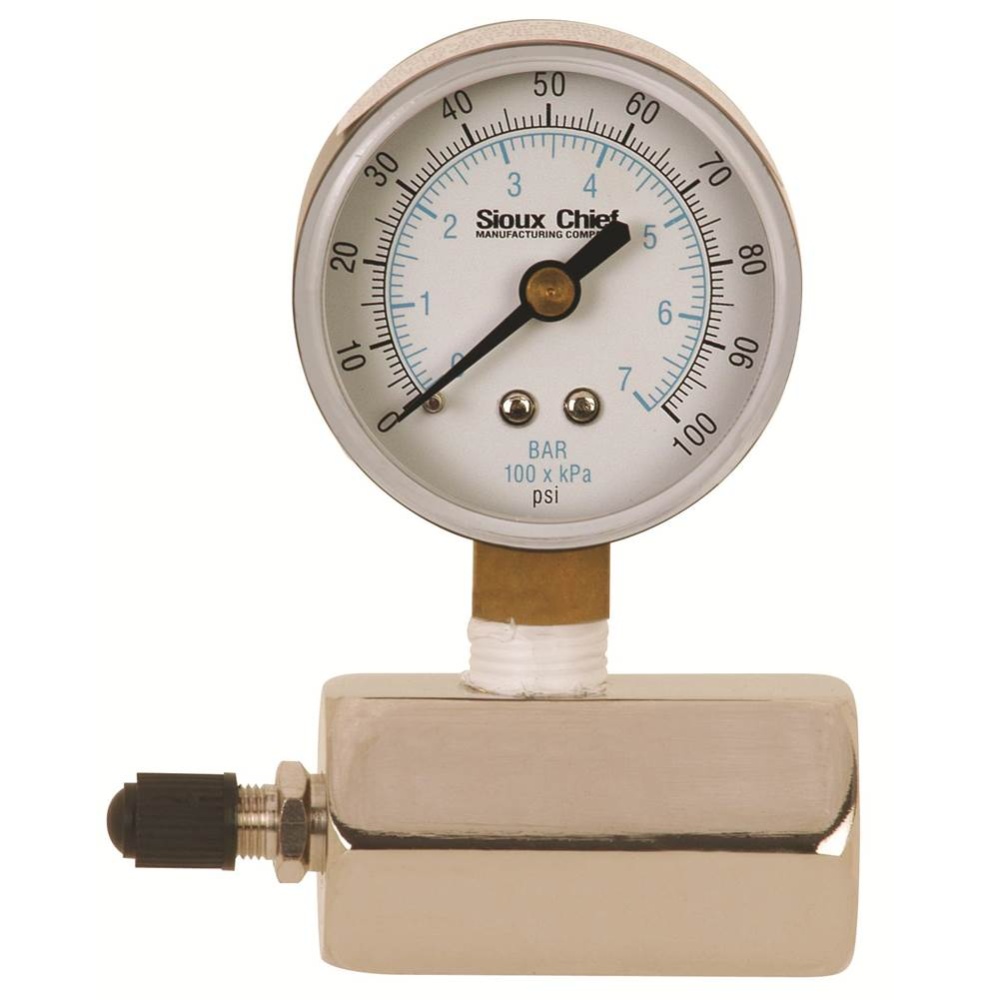 0-100 No. Gas Test Manifold