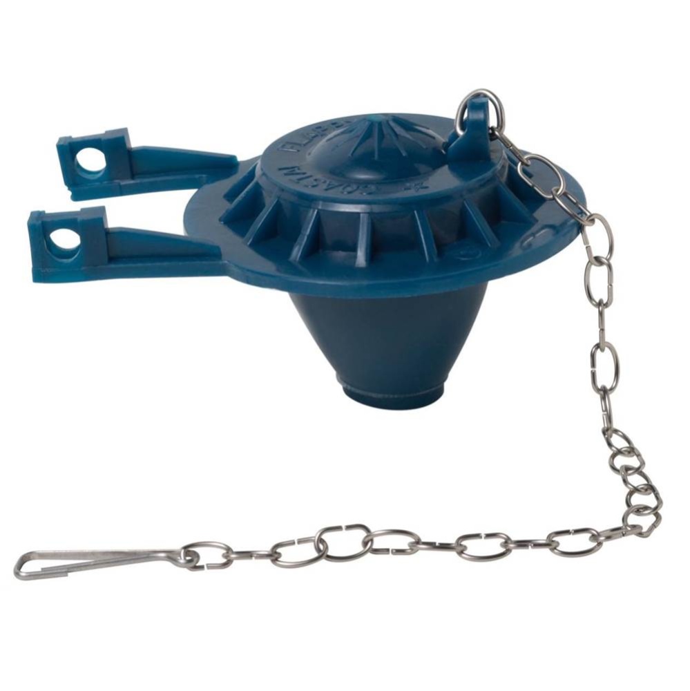 Blue Vinyl Chemical Resistant Flapper