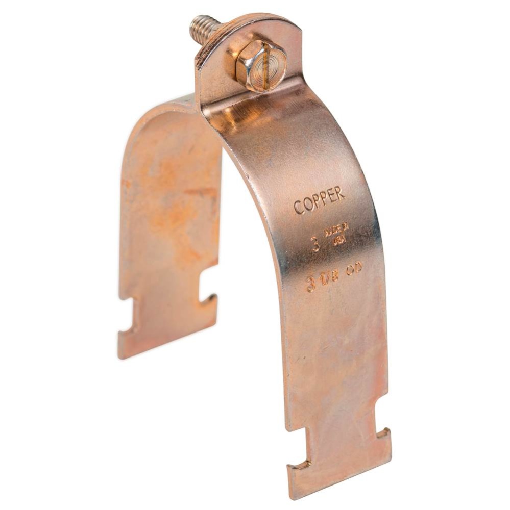 3-in Cts Strut Clamp - Copper Zinc Dichromate