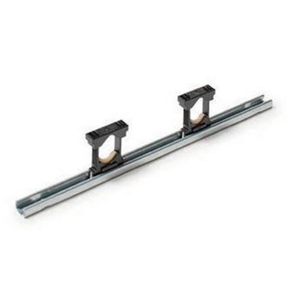 Pwr Bar Hduty Ministrut Brkt W/2 Td Clamps 15-in Galv 16-ga