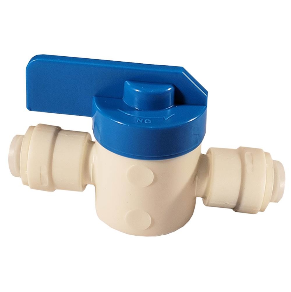 Vlv Straight 3/8 x 3/8 Pdq Polypropylene 1/bag