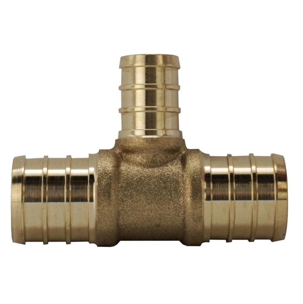 Tee 3/4 x 3/4 x 1/2 Pex No-lead