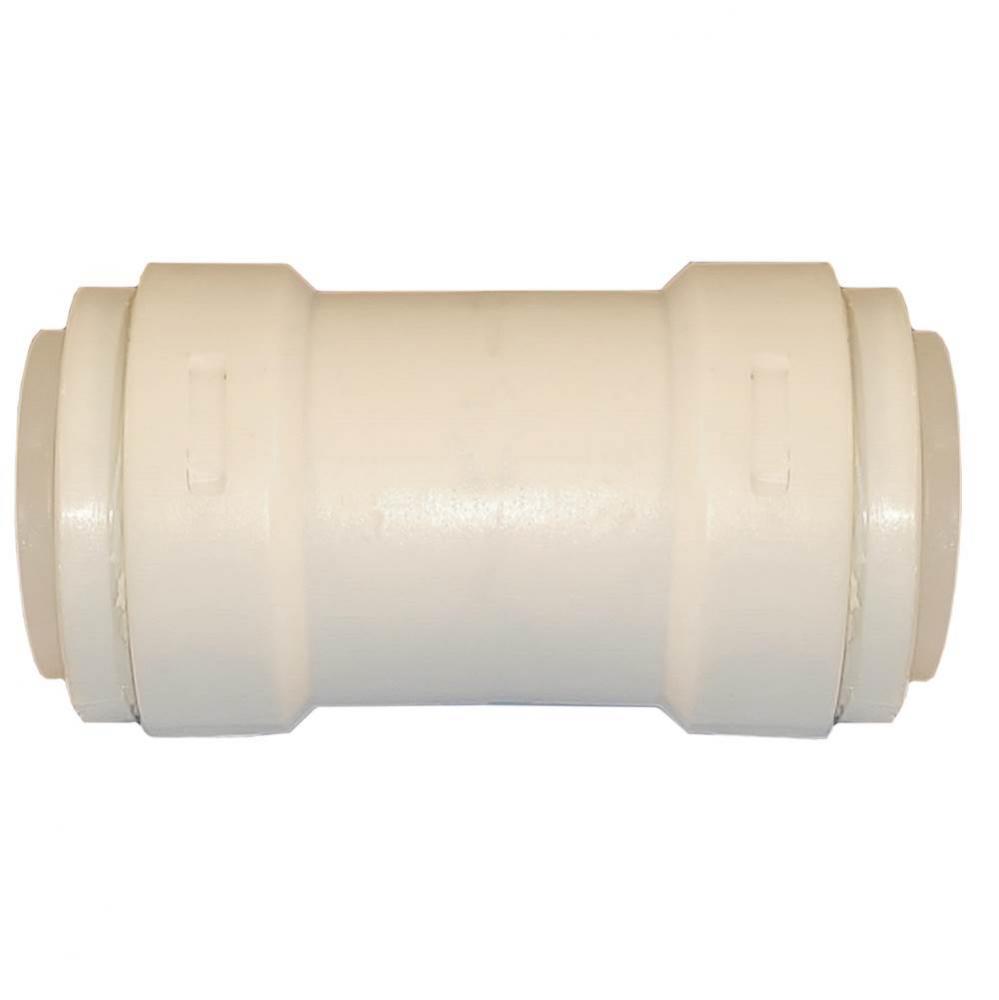 Coupling 3/8 Pdq Polypropylene 1/bag 1/bag