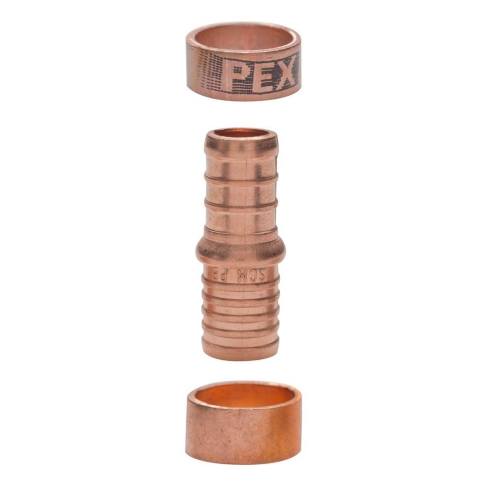 1/2 Pex 1/2 Pb Adapter W/rings 1/bg