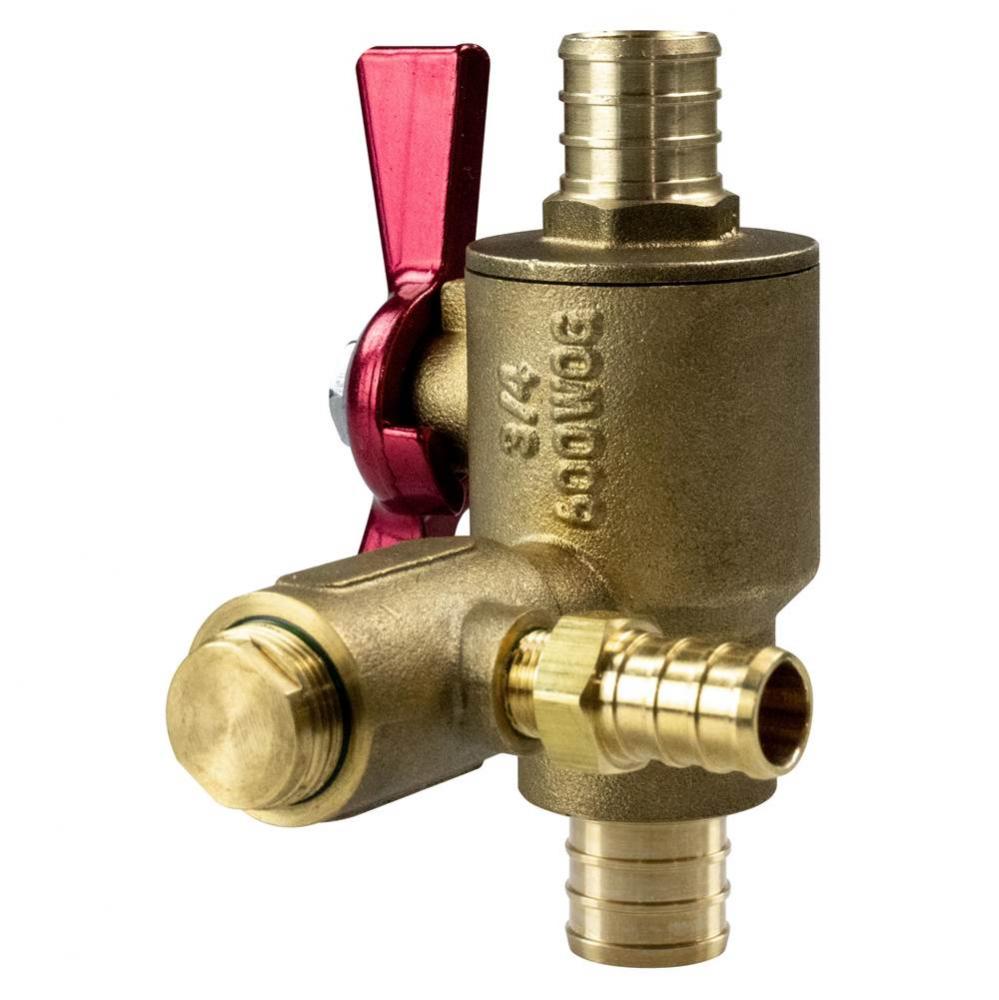 Valve 3/4 Pex x 3/4 Pex W/f1807 Exp Relief Nl