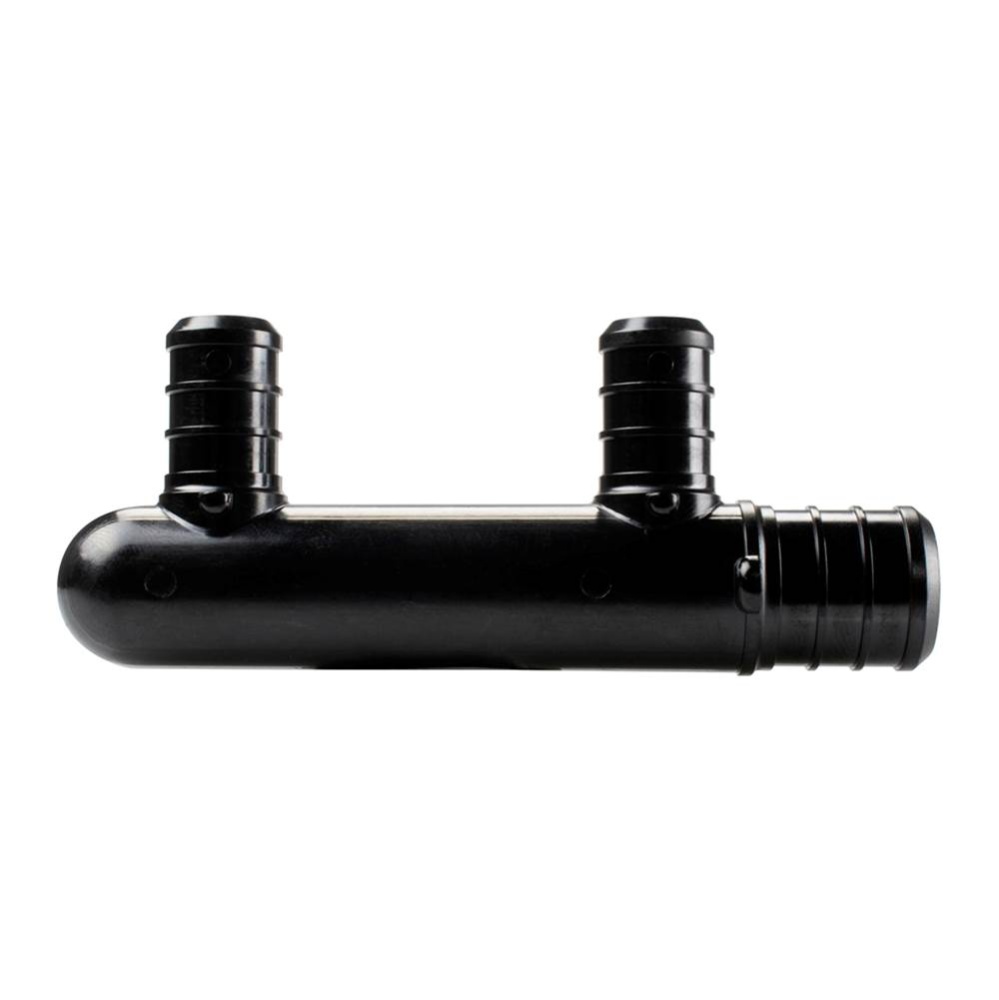 Pex Multi-port Tee 3/4 2-port Closed 1/bg