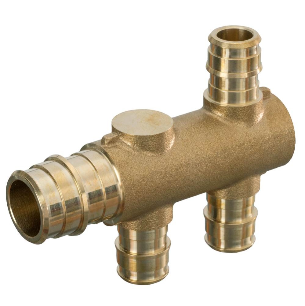 Multiport Tee 1/2 F1960 3 Port 3/4 F1960 x Closed H Pattern-1/bg