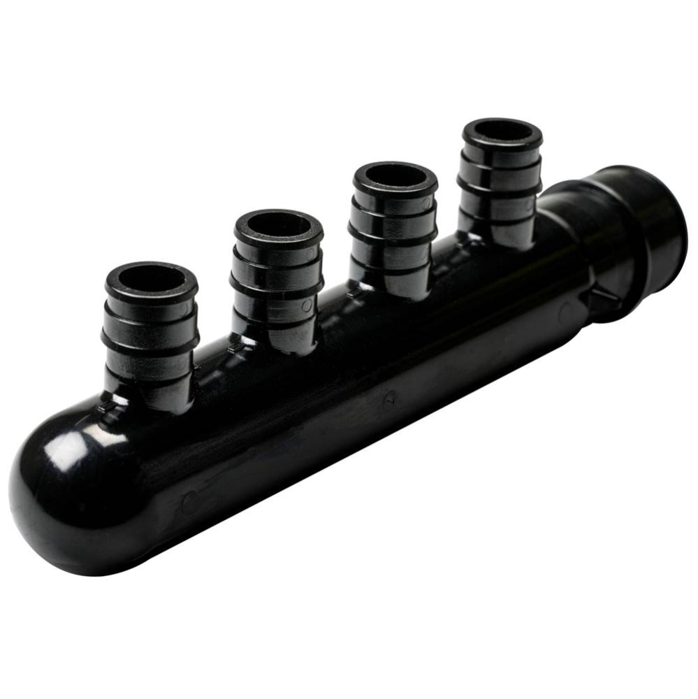 Manifold Ppsu-a F1960 1 x Closed W/4) 1/2 Outlets