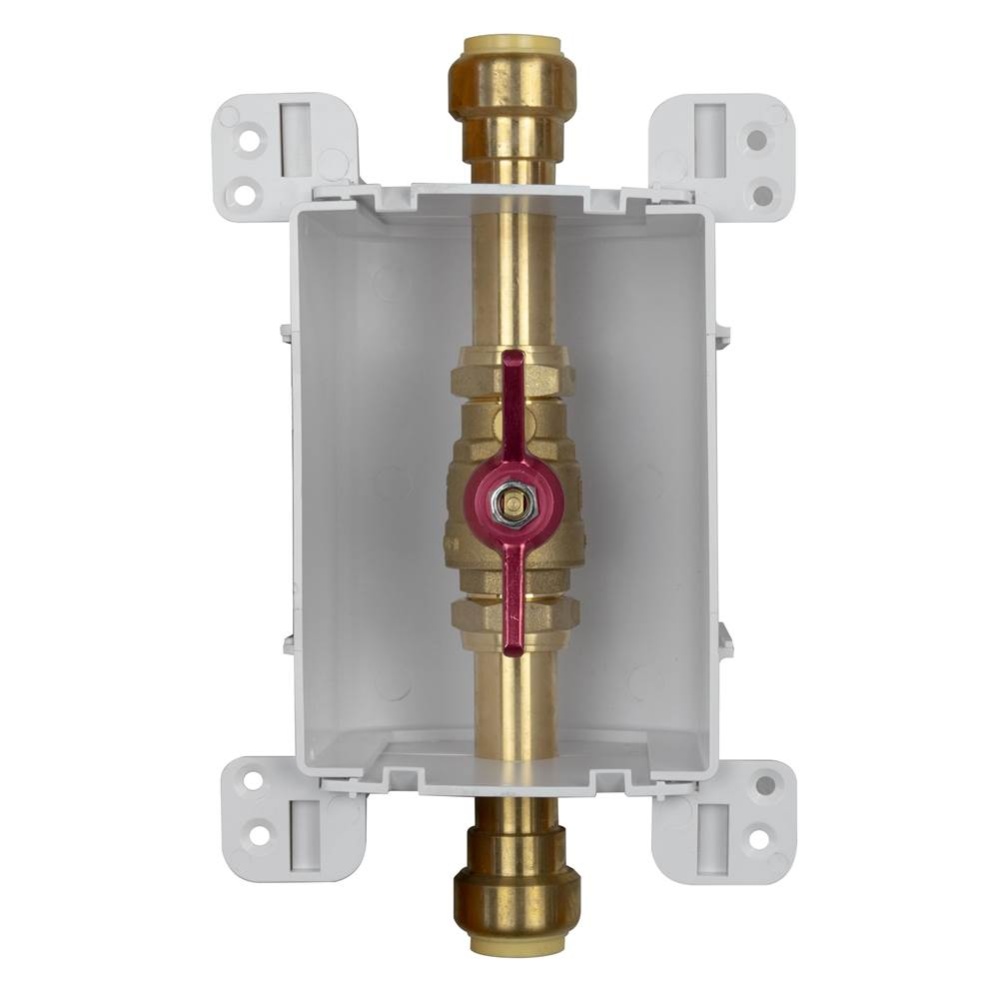 Servicebox (blue) 1 Valve W/drain 3/4 Pdq(cts) x 3/4 Pdq(cts)