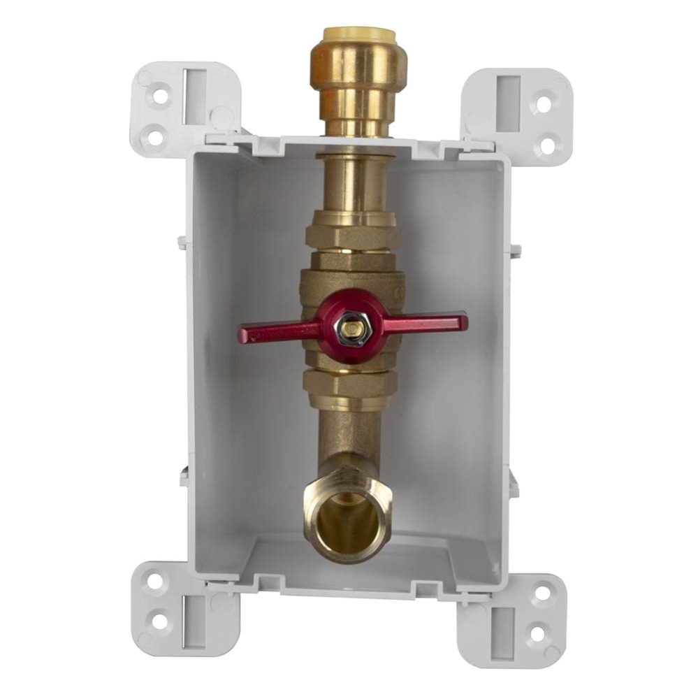 Servicebox (orange) Valve 1box 3/4mip x 3/4 Pdq(cts)