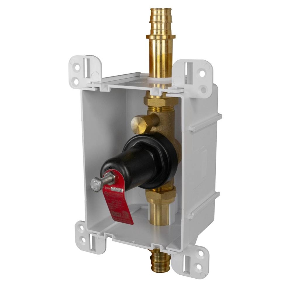 Servicebox (black) W/pvc Jump Prv W/drain 3/4 F1960 x 3/4 F1960