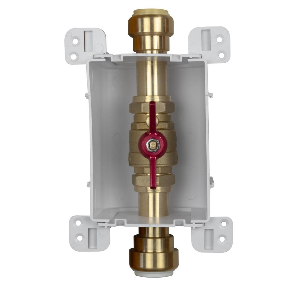 Servicebox (blue) 1 Valve W/drain 1 Pdq(ips) x 1 Pdq(cts)