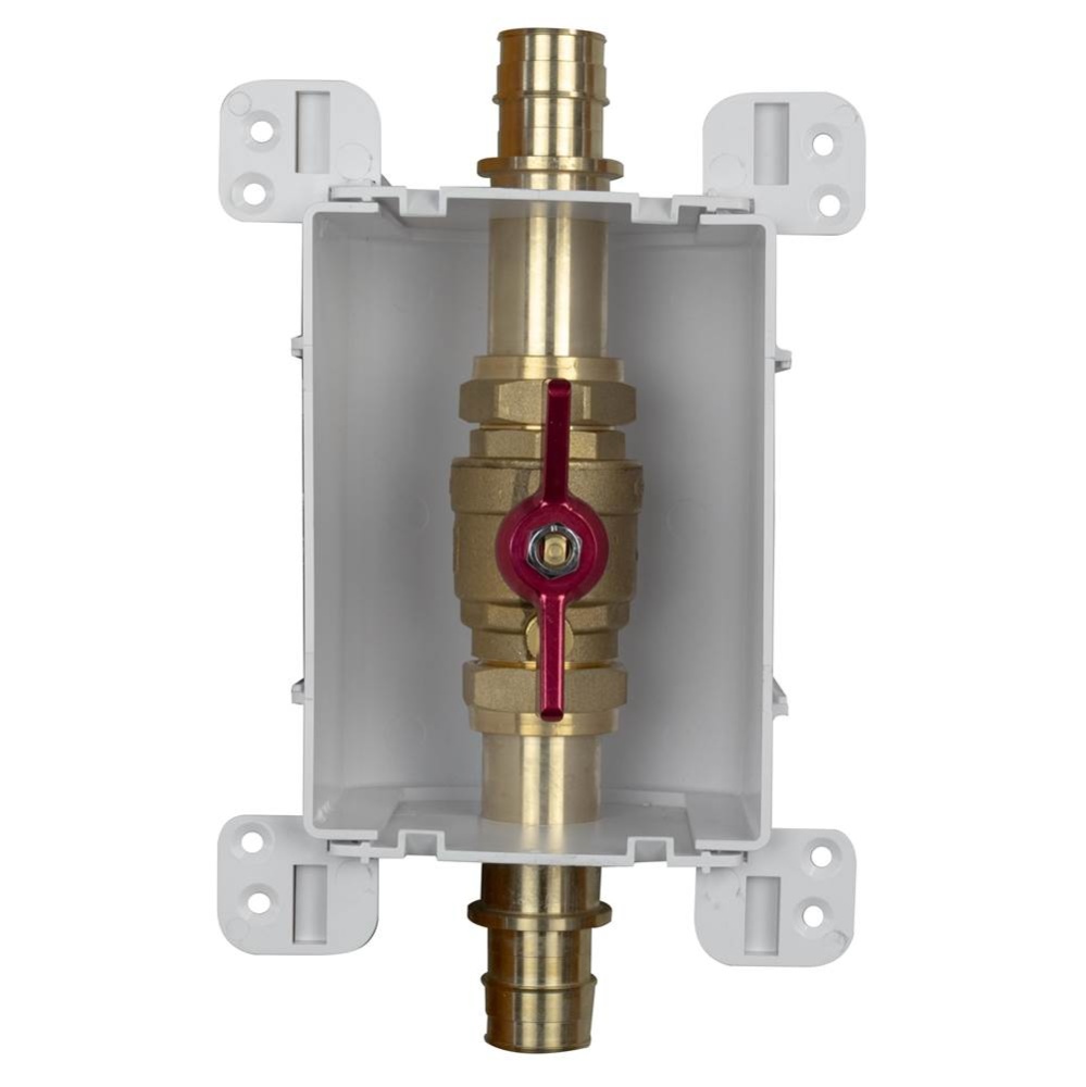 Servicebox (blue) 1 Valve W/drain 1 F1960 x 1 F1960