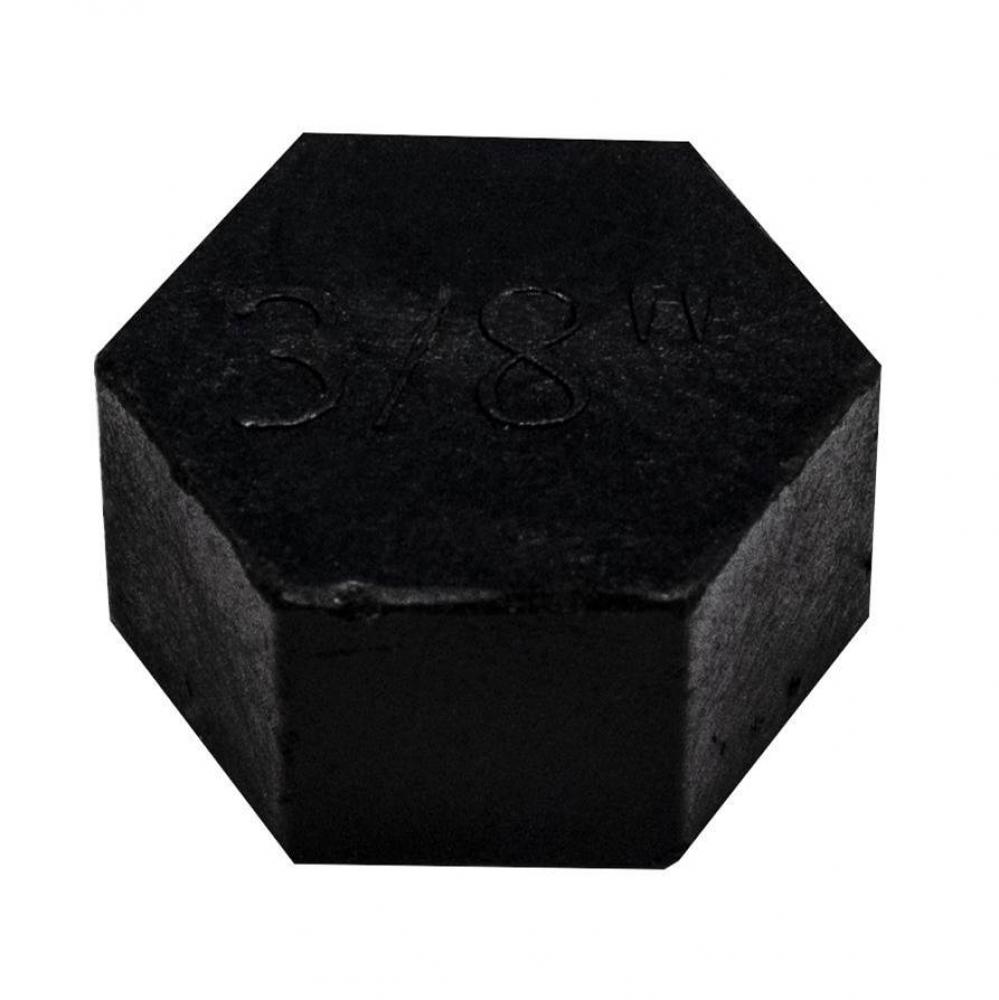 Cap 3/8'' Nylon 25/bag