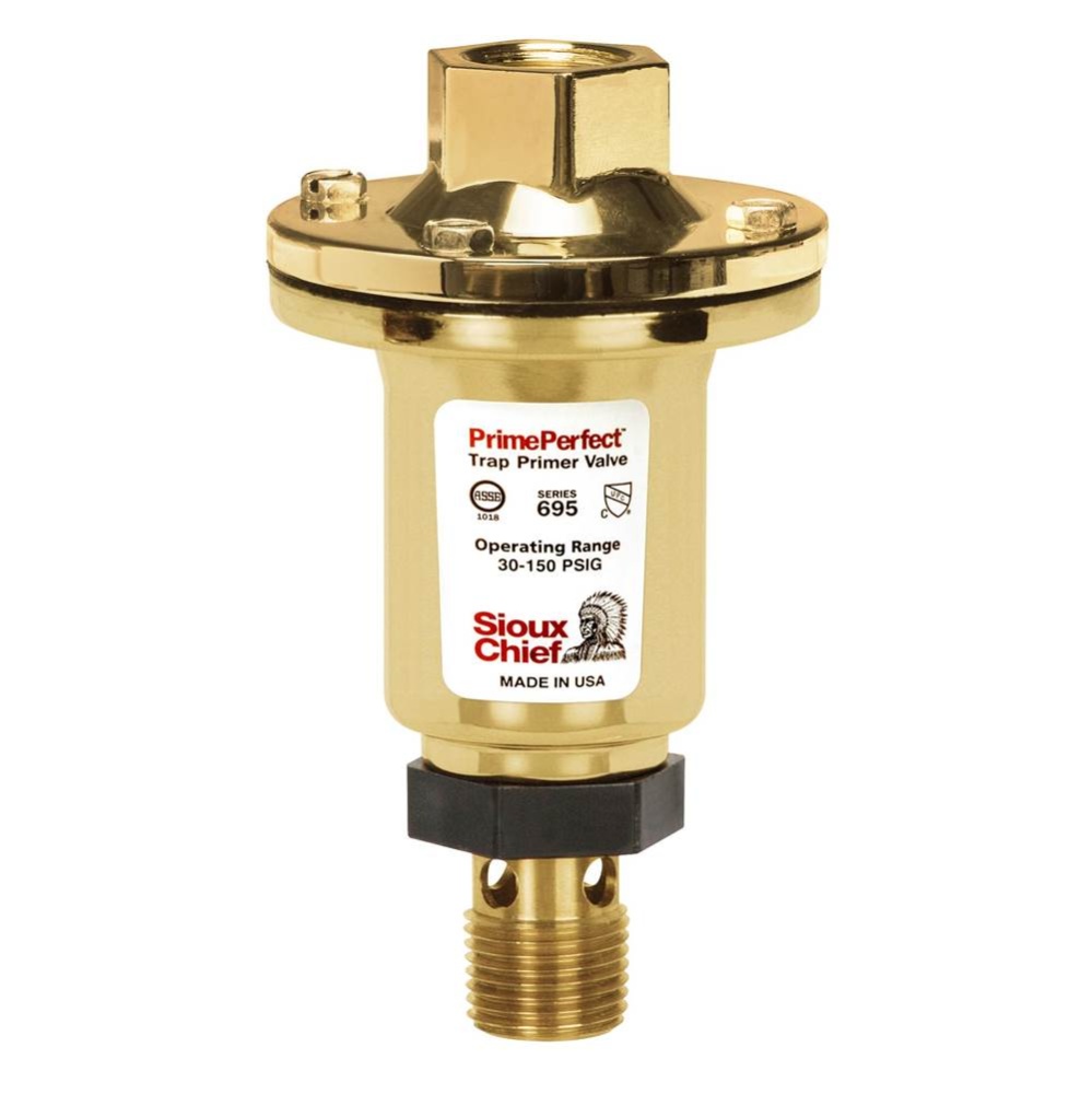 Valve Trap Primer Brass Plated