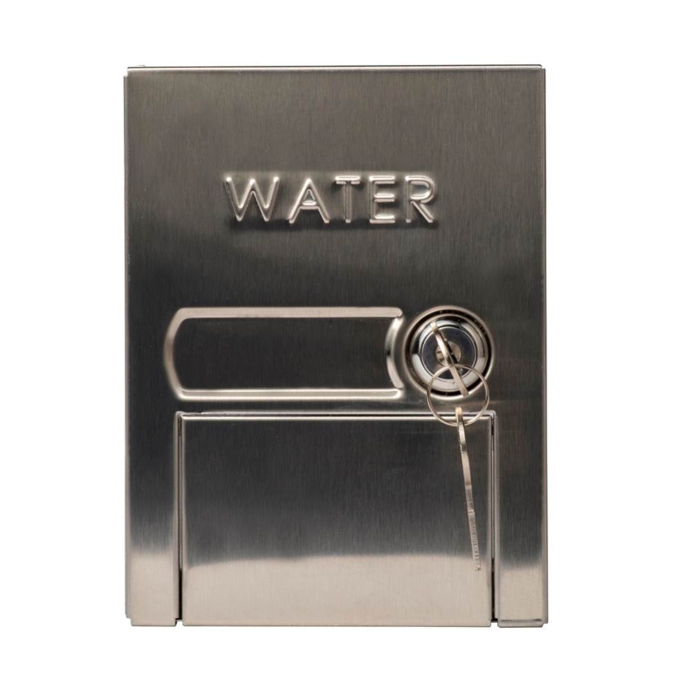 Ox Box Ss Locking Single Frame W/supply Line Access Door