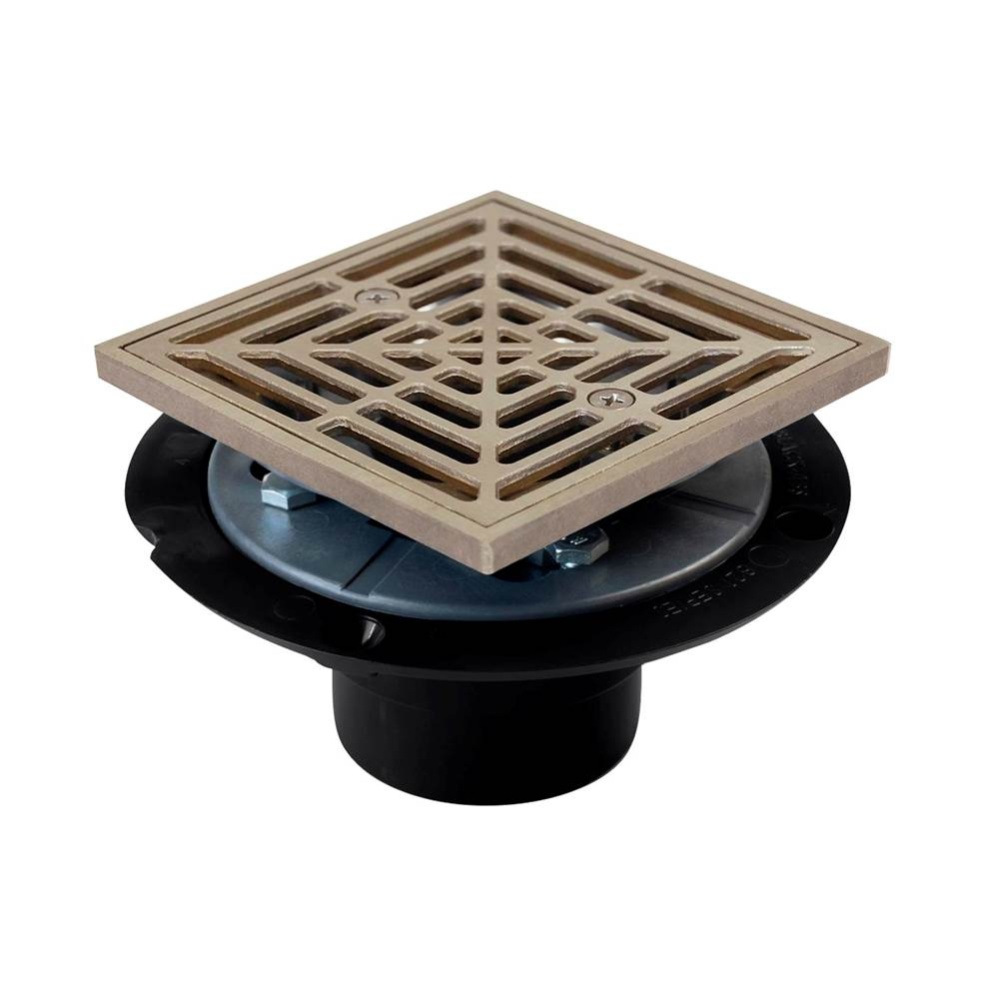 Drain Shwr Pan Abs Nb R&s Sq