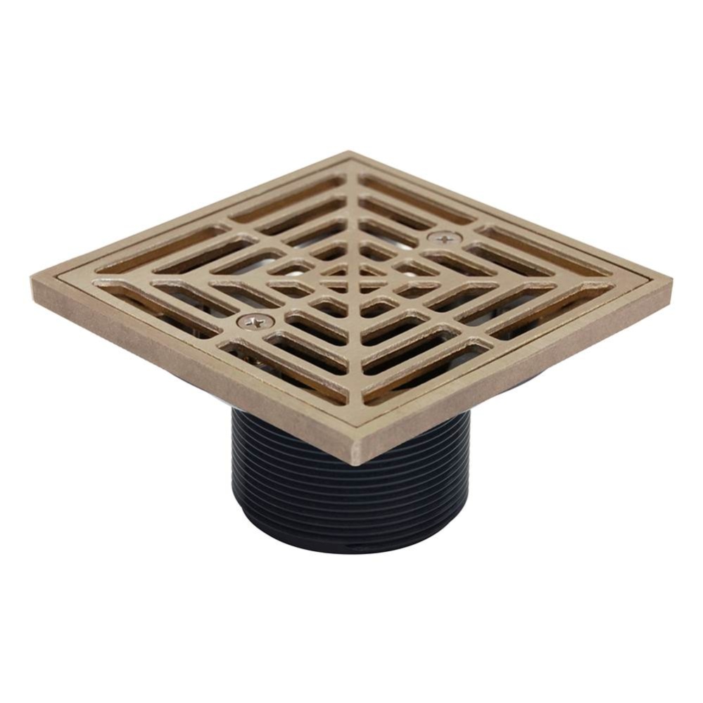 Shower Drain Head/r&s Nik-brz Sqr