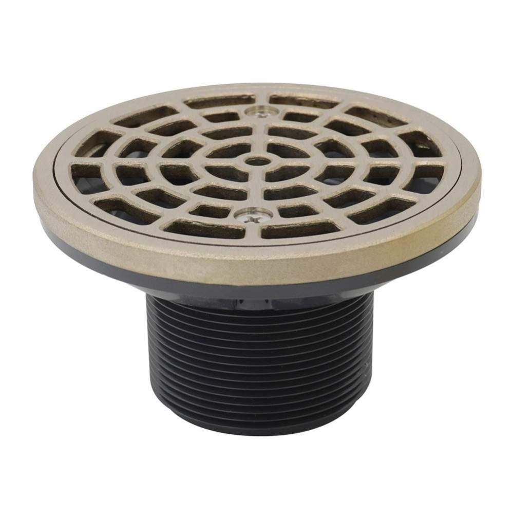 Shower Drain Head/r&s Nik-brz Rnd