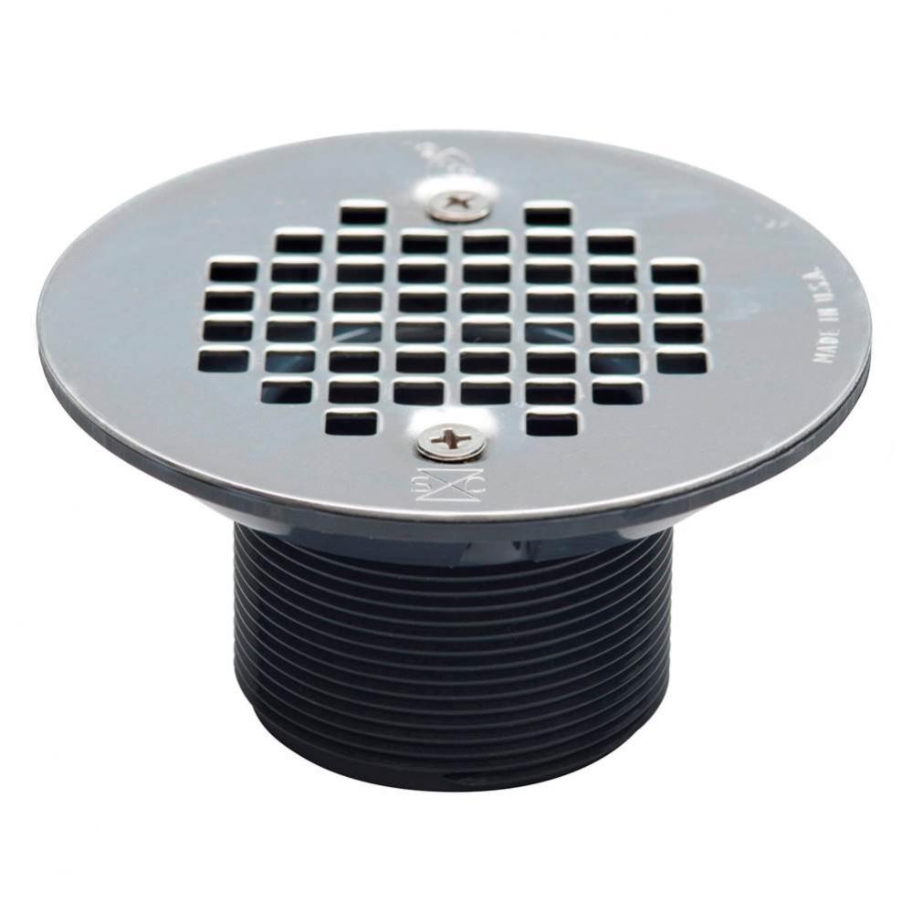 Shower Drain Head/strnr Ss Pr Sc Wi