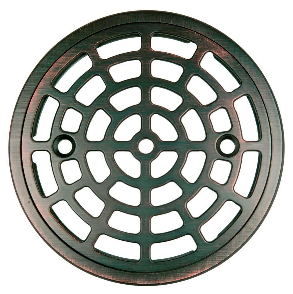 Strainer & Ring Cast Bronze Finish 4.5 Rnd