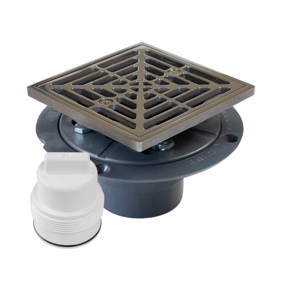 Drain & Plug Shwr Pan Pvc Pss R&s Q