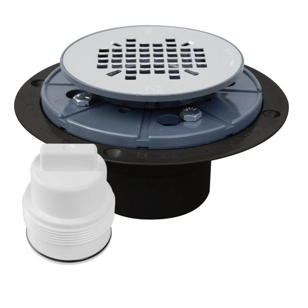 Drain & Plug Shwr Pan Abs Ss Sn Pr