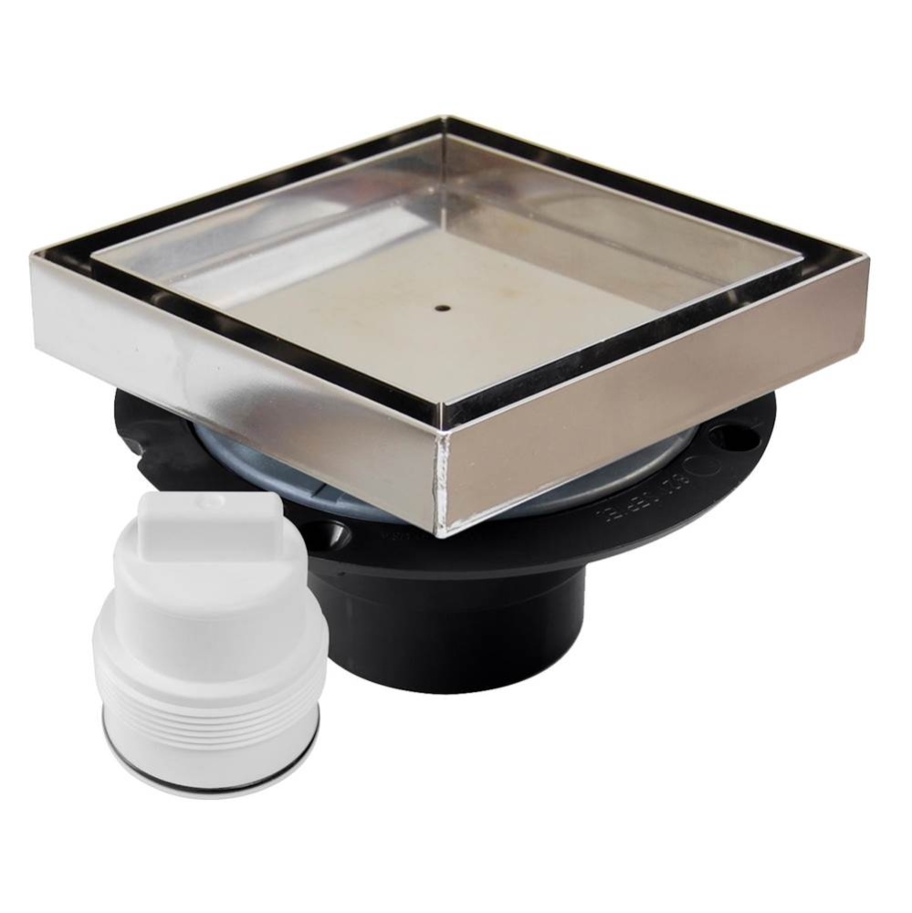 Shower Drain Abs With Tile I Head 2in