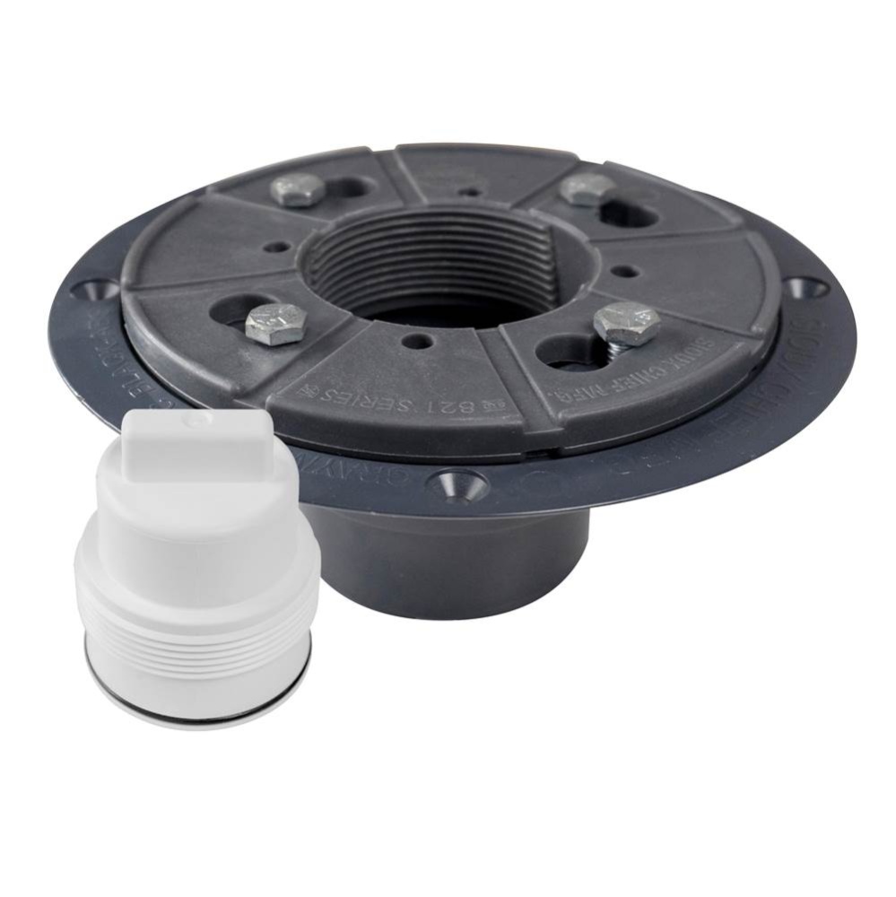 Shower Drain Base/collar/plug Pvc 2
