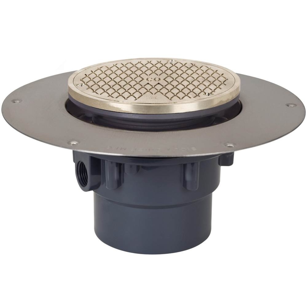 Cleanout Halo 3 Pvc Nb R&c Rnd