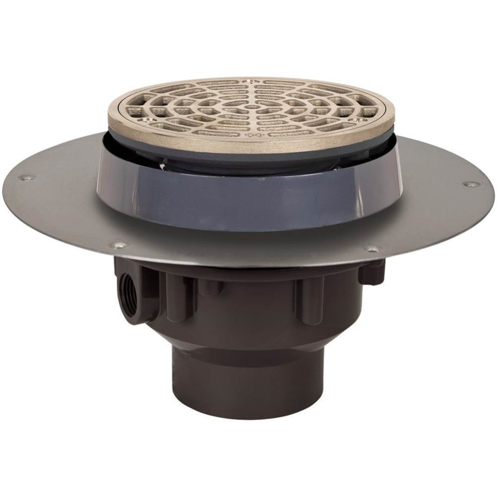 Drain Fl Halo 2 Abs Nb R&s Rnd