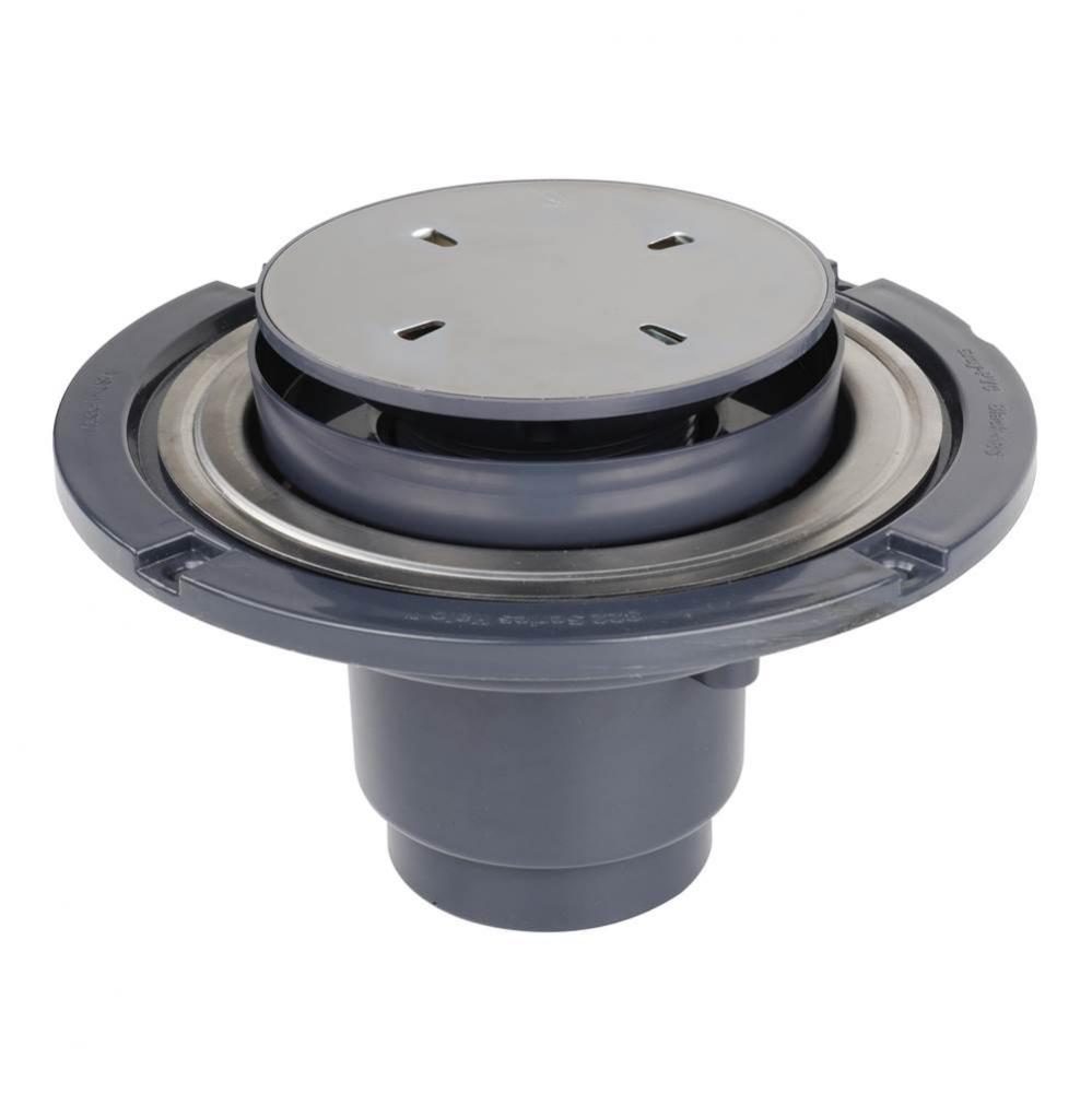 Halo Drain Shwr Pan Pvc Scr-i Pr Debris Cvr