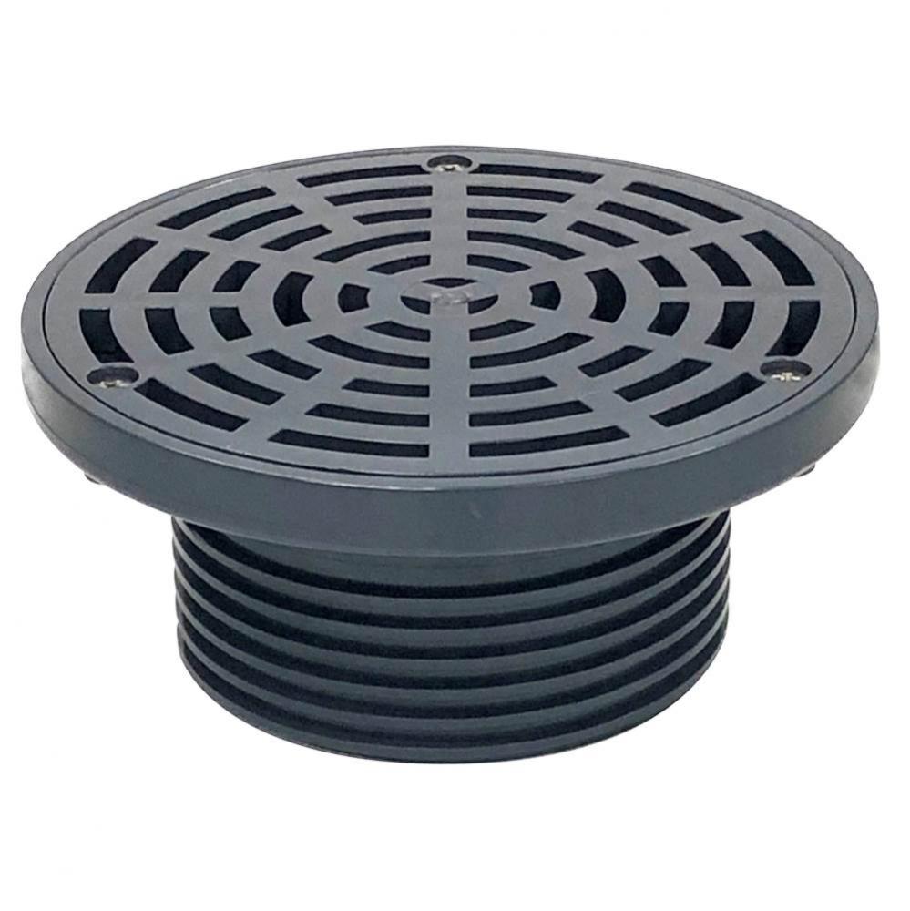 Finish Head Abs 4 Drain 6abs Strn Rnd