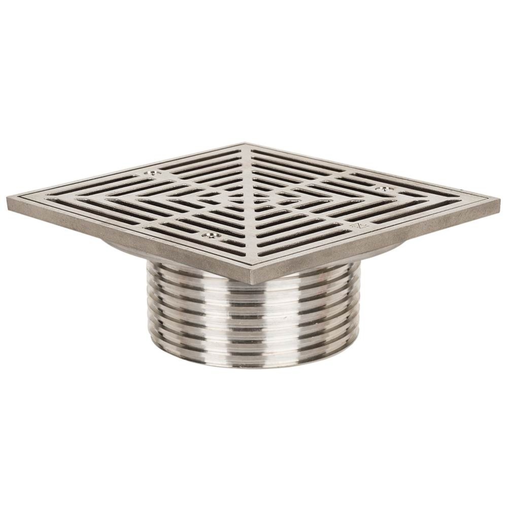 Finish Head Ss 4 Drain 6ss R&s Sqr