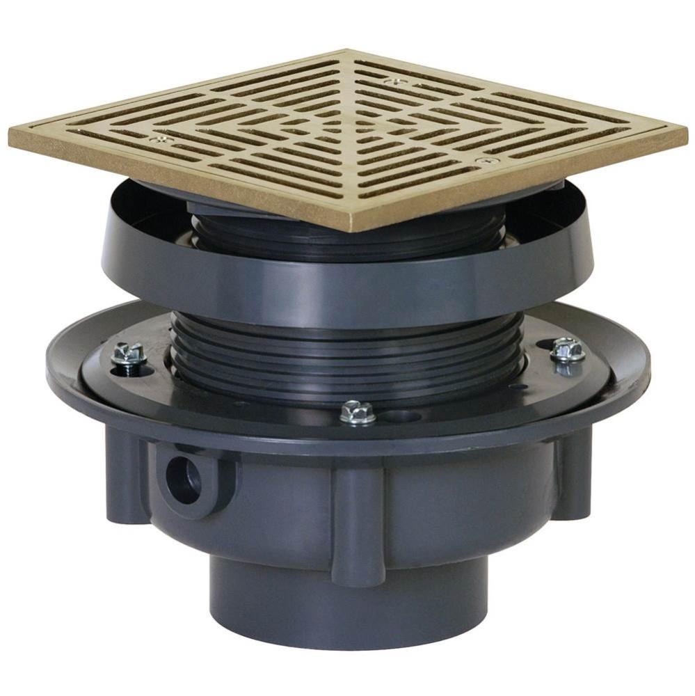 Drain Finish Line 3pvc 6nb R&s Sq