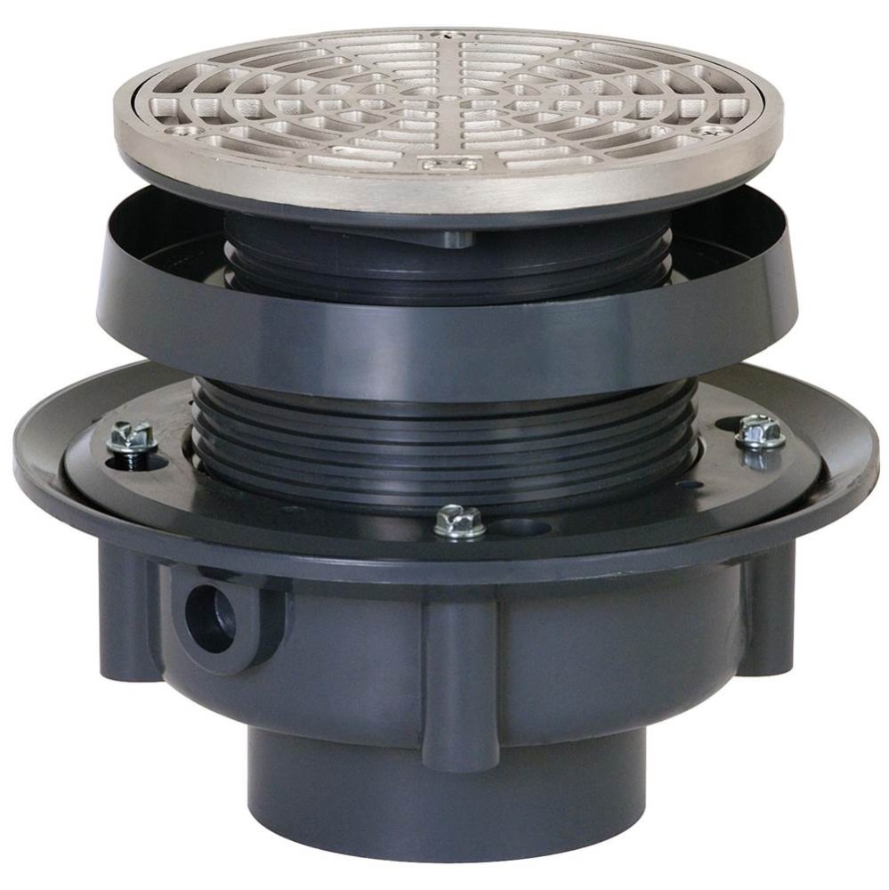 Drain Finish Line 3 Pvc 6ss R&s Rnd