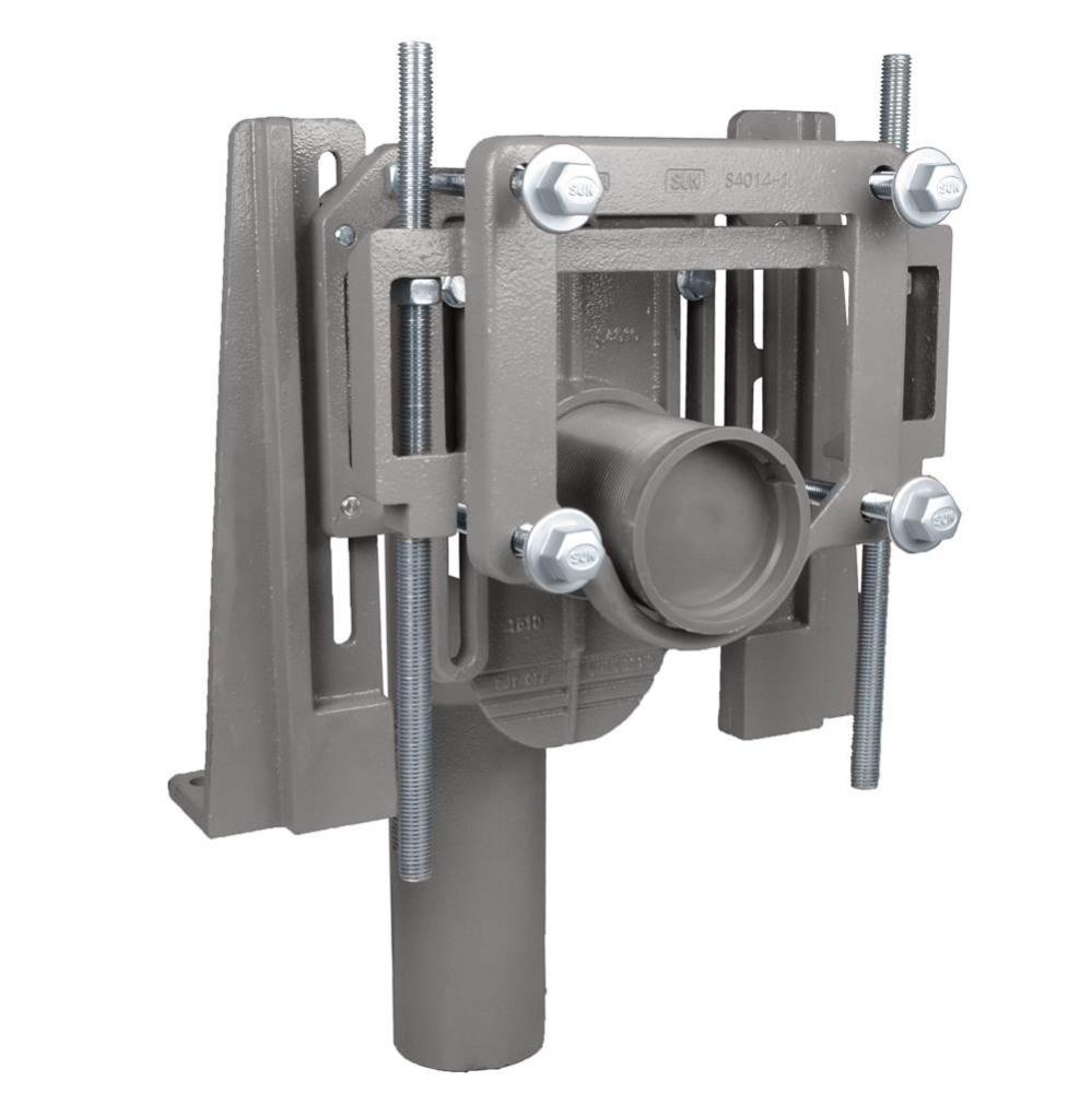 Closet Carrier Vertical 4 In. No Hub No Side Inlet Bariatric 1000 Lb.