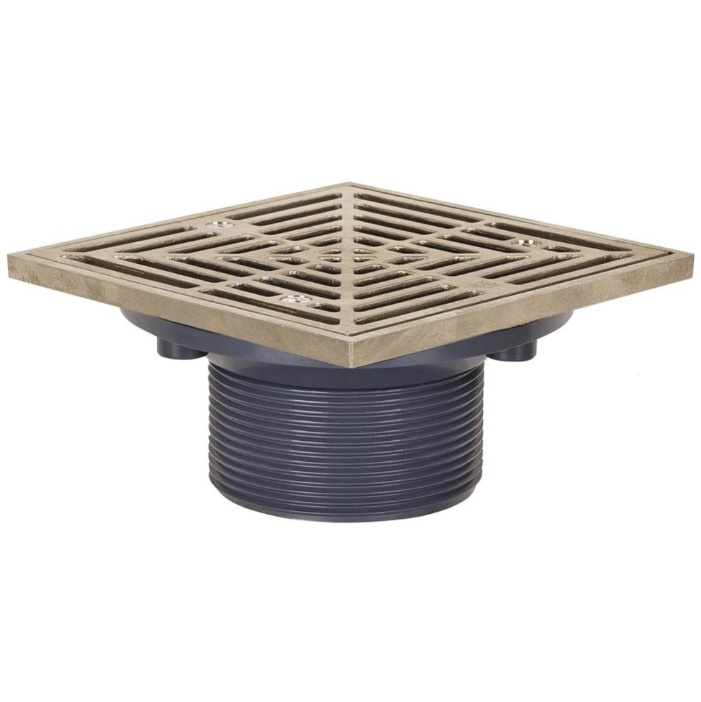 Adj Floor Drain 2 Abs 4nb R&s Sq L/a