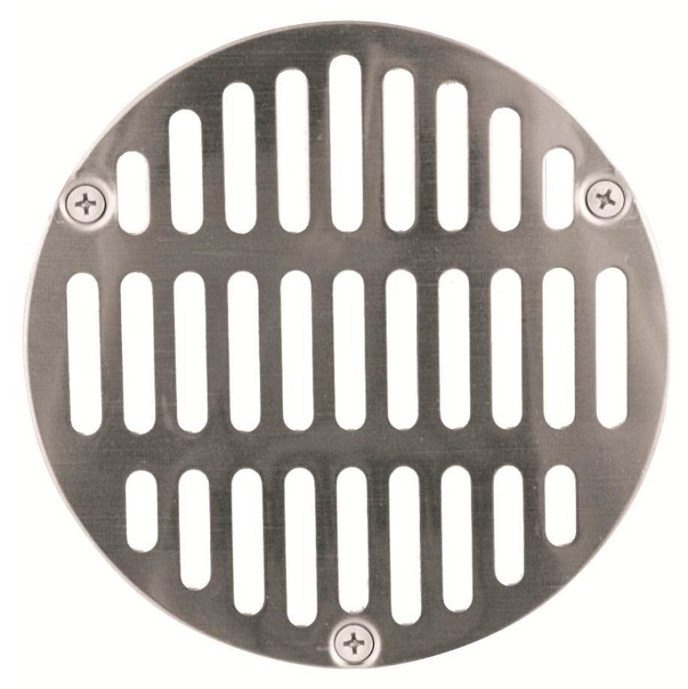 Strainer Ss 4 Dia Rnd With Screws