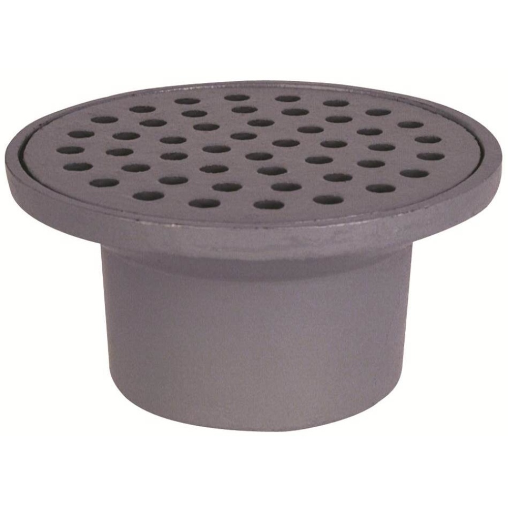 Drain 3 Ci Body With 6 3/8 Ci Grate