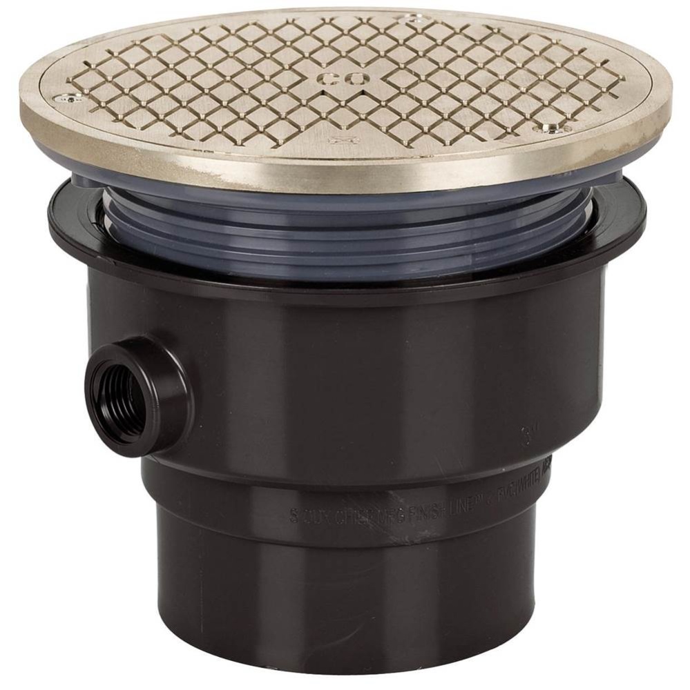 Adj Cleanout 3 Abs 6nb R&c Rnd