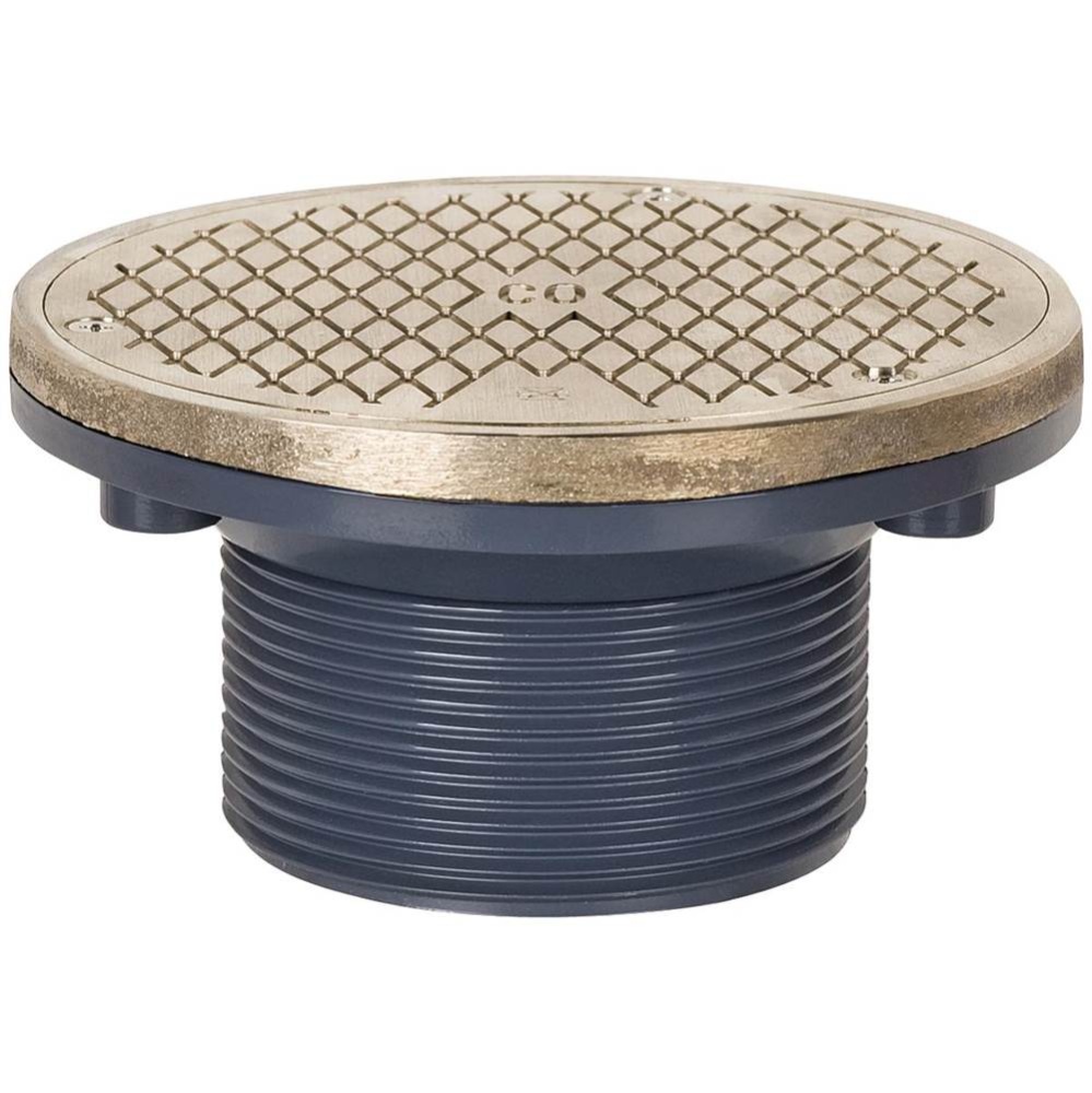 Adj Floor Cleanout 3 Mip Abs 5nb R&c Rnd