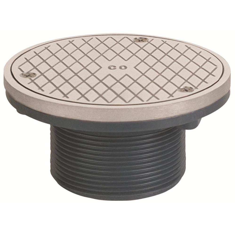 Adj Floor Cleanout 3 Mip Abs 6ss R&c Rnd