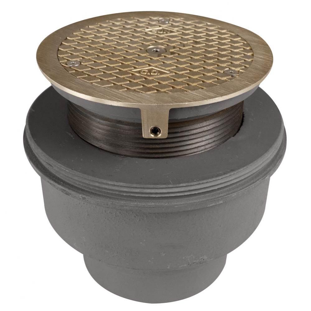 Adj Floor Cleanout 4nh Di Cover Nb Veneer