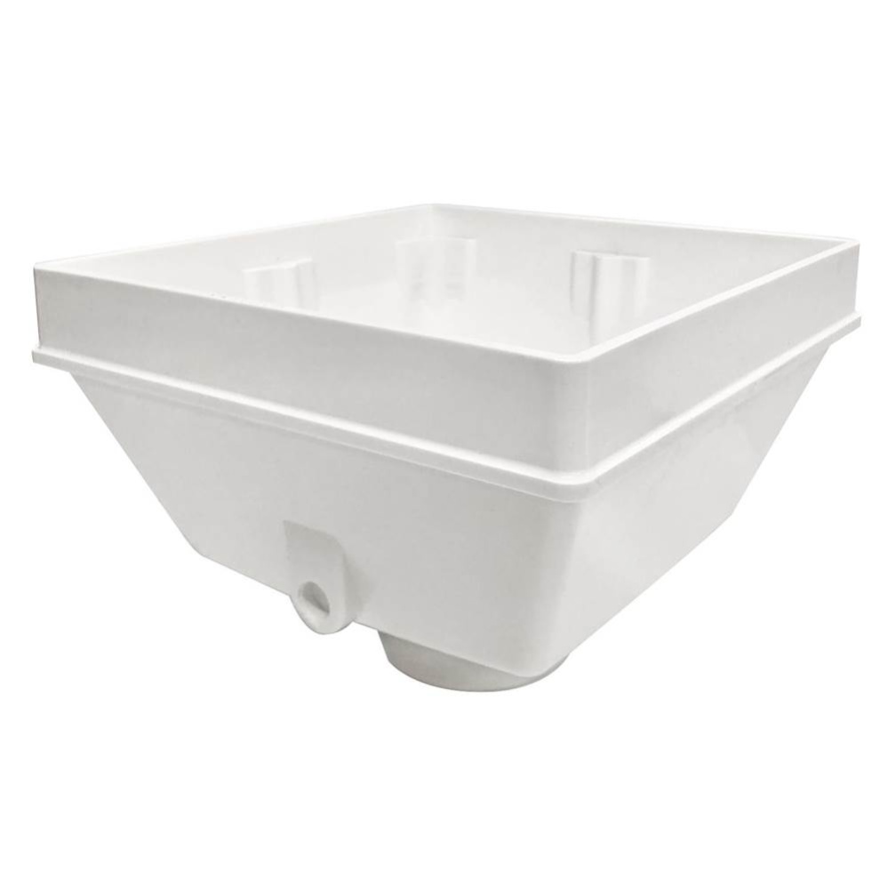 2 Sq Max Pvc - Less Grate - No Flange