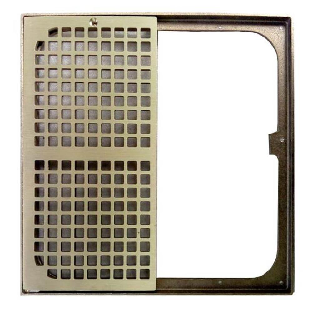 Grate/frame Floor Sink Nb Sq 12 Open-half