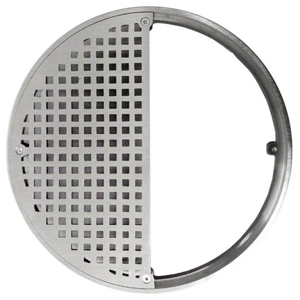 Grate/frame Floor Sink Ss Rd 12 Open-half