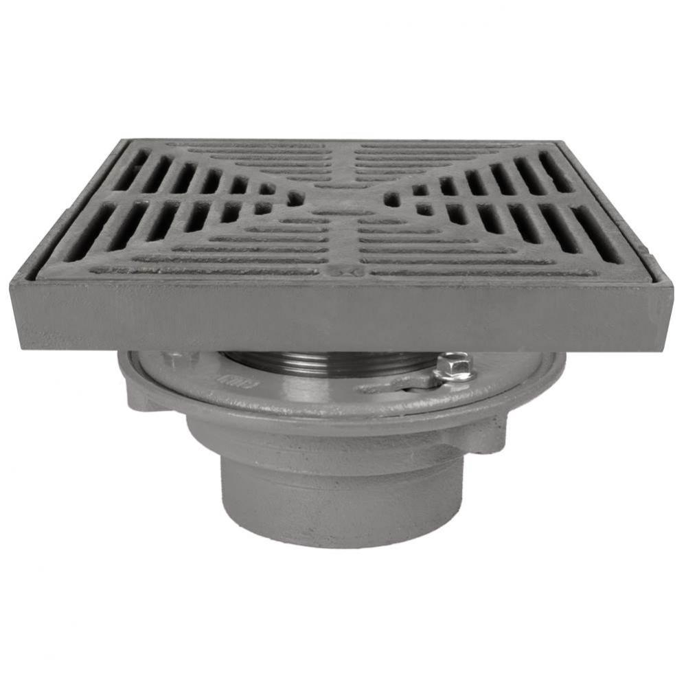 Adj Flashing Drain 4 Nh 9di R&s Sqr