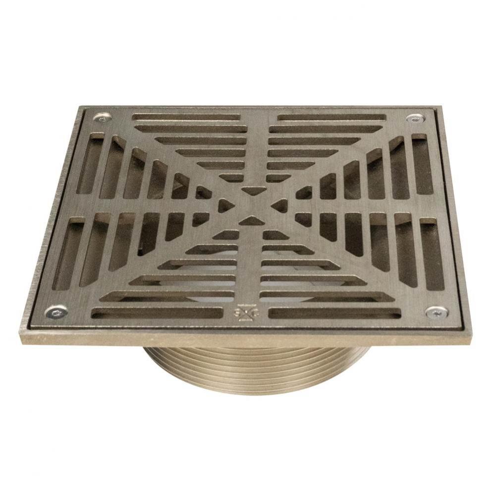 Adj Floor Drain Head 7nb R&s Sq